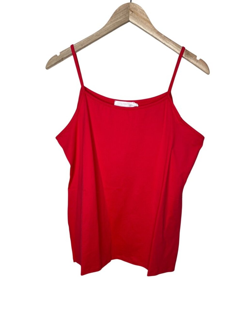 Anne Fontaine Red Sleeveless Tank Top Womens 46 (14 US)